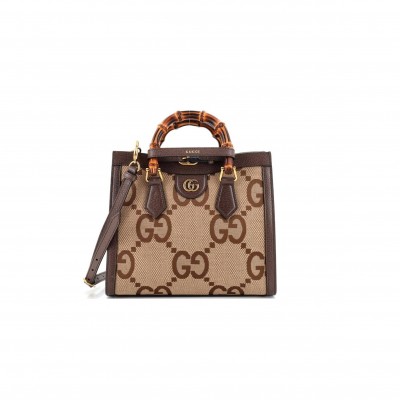 GUCCI DIANA JUMBO GG SMALL TOTE BAG 660195 (27*24*11cm)